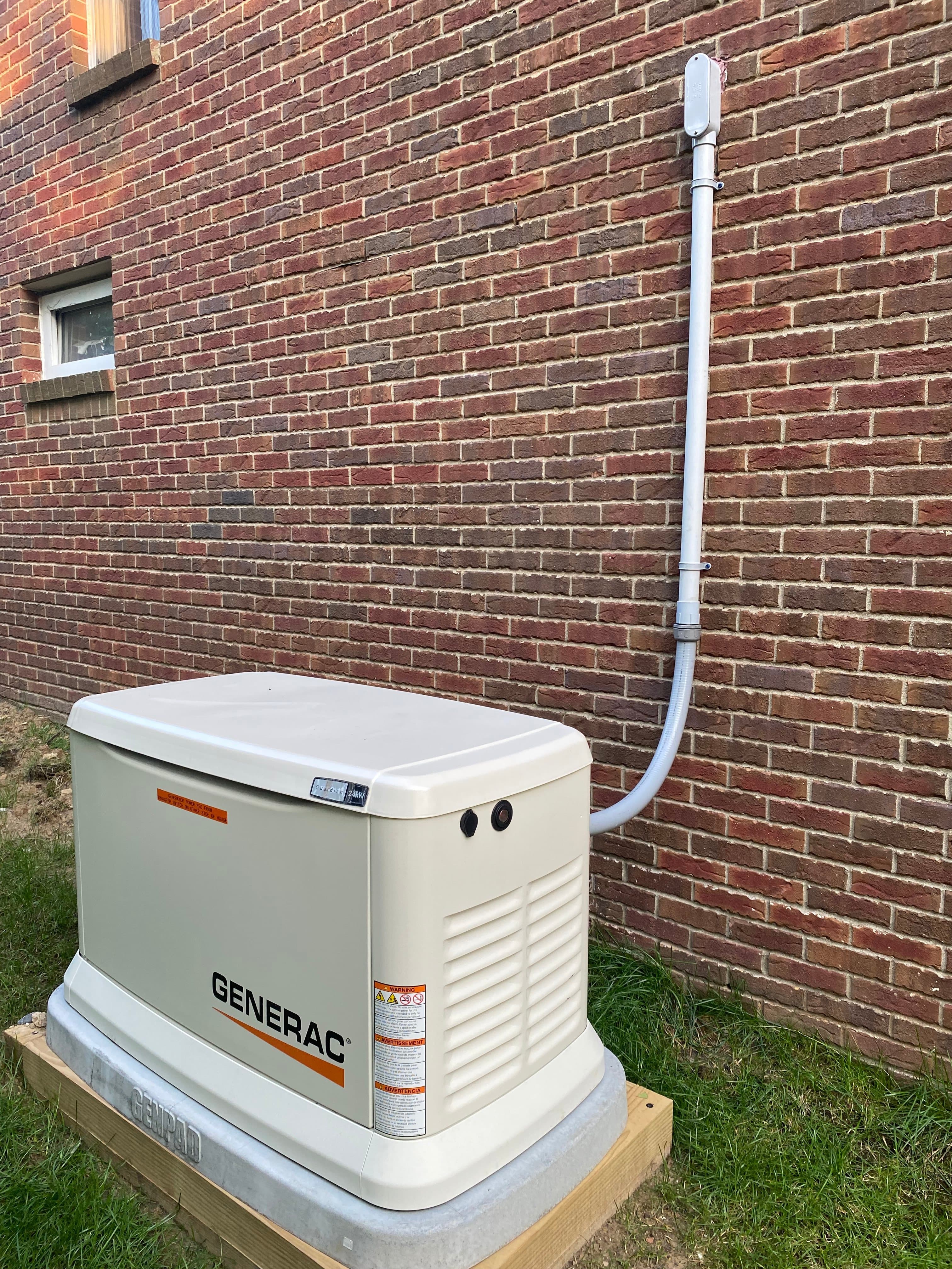 Whole House Generator Installation